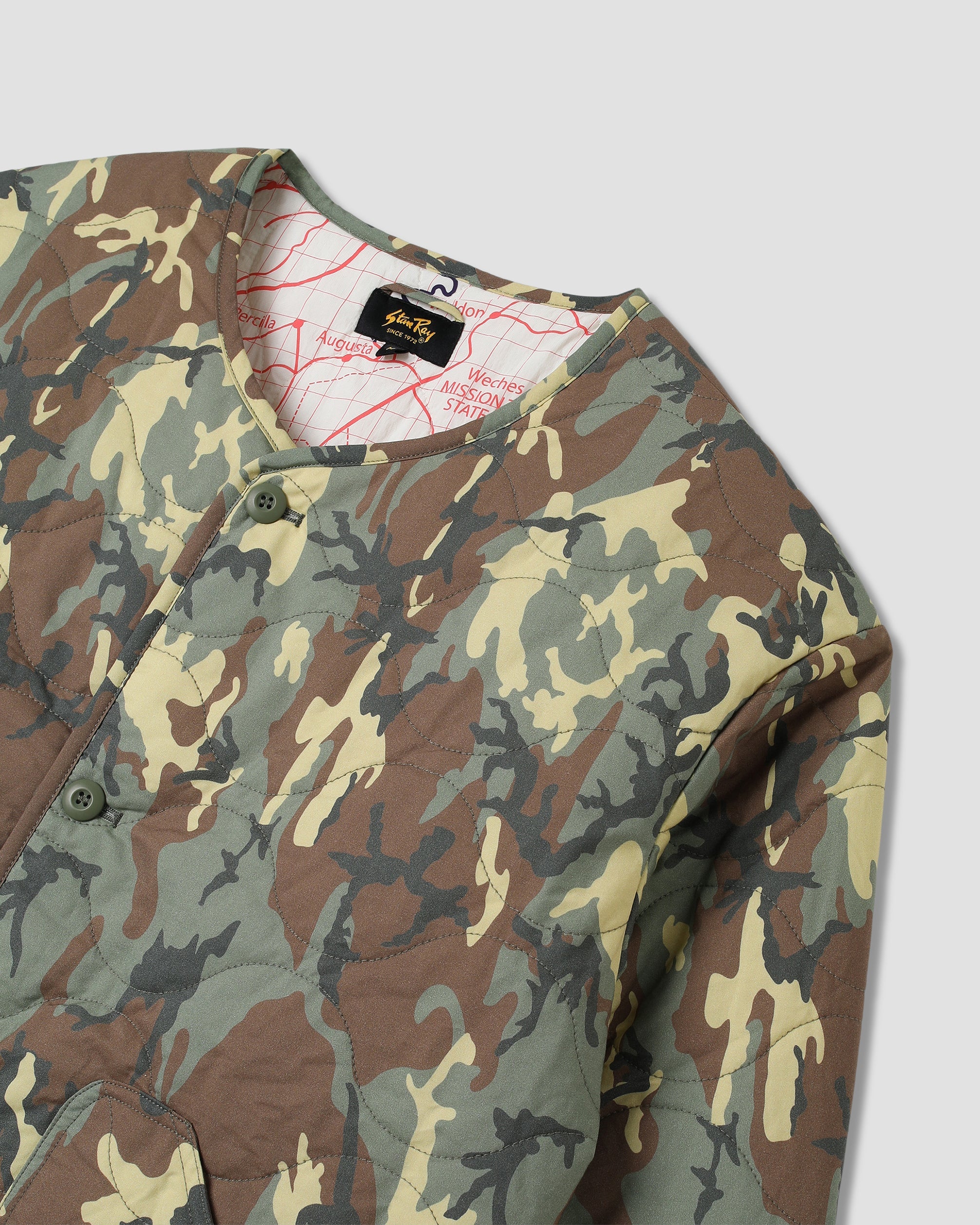 Chaqueta con forro acolchado - Woodland DPM
