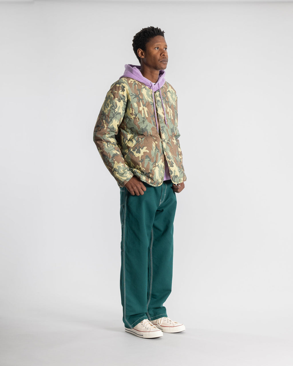 Chaqueta con forro acolchado - Woodland DPM