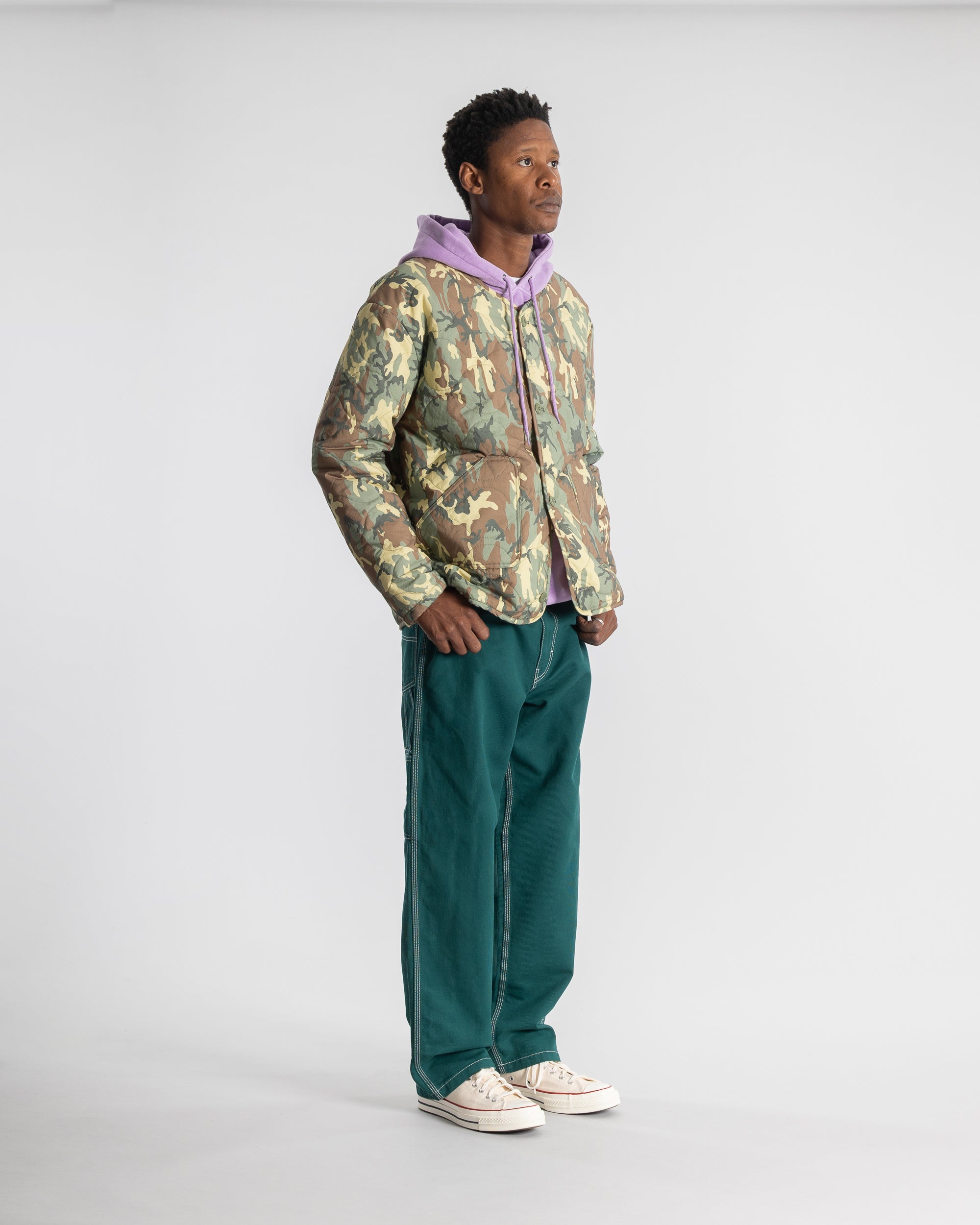Chaqueta con forro acolchado - Woodland DPM