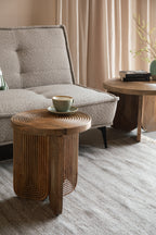 Maeze - Side Table - Mango wood - Brown