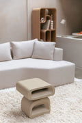 Eddy - Side Table - Resin - Beige