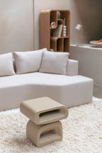 Eddy - Side Table - Resin - Beige