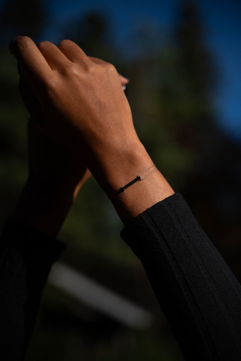 Bracelet Quête - Taupe