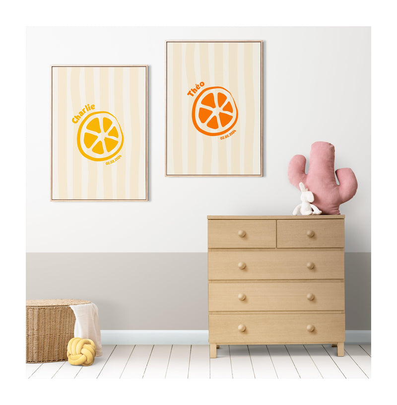 Affiches Personnalisées - Minimaliste Avec Rayure