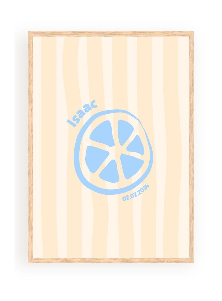 Affiches Personnalisées - Minimaliste Avec Rayure