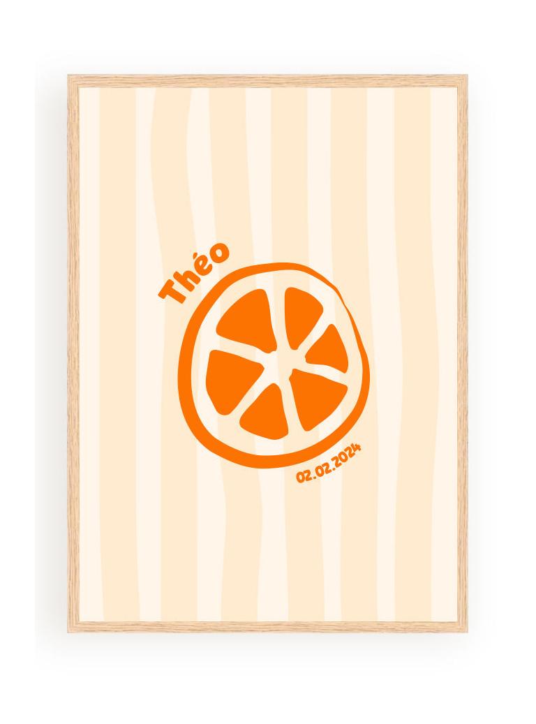 Affiches Personnalisées - Minimaliste Avec Rayure