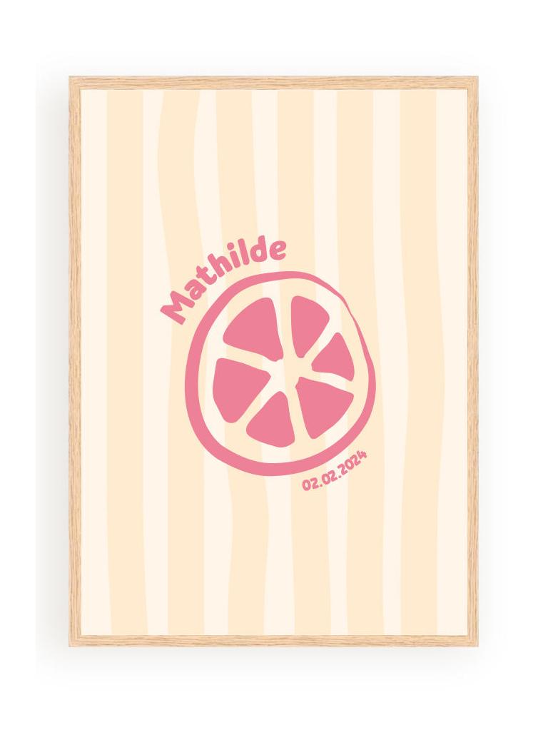 Affiches Personnalisées - Minimaliste Avec Rayure