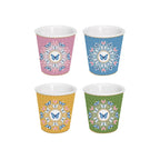 Spring Parade - Set De 4 Tasses À Café - Porcelaine - Multicolore