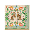 Jungle Vibes - Lot De 20 Serviettes En Papier - Papier 3 Plis - Multicolore