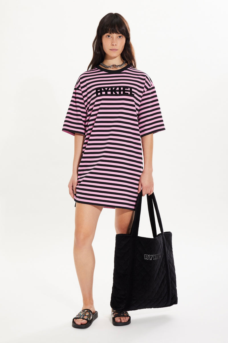 Robe - Rose & Noir - Femme