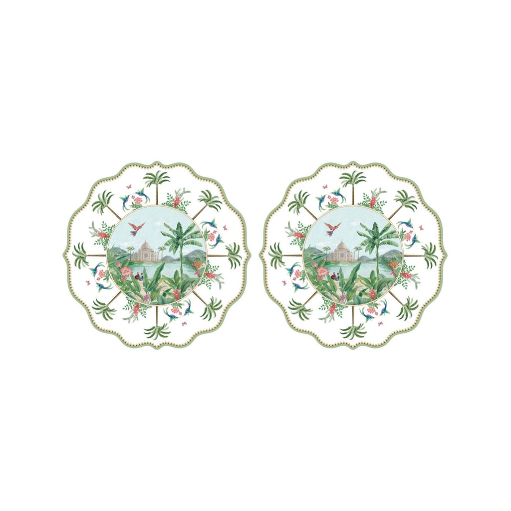 Paradise Sauvage - Set De 2 Sets De Table - Polypropylène - Multicolore