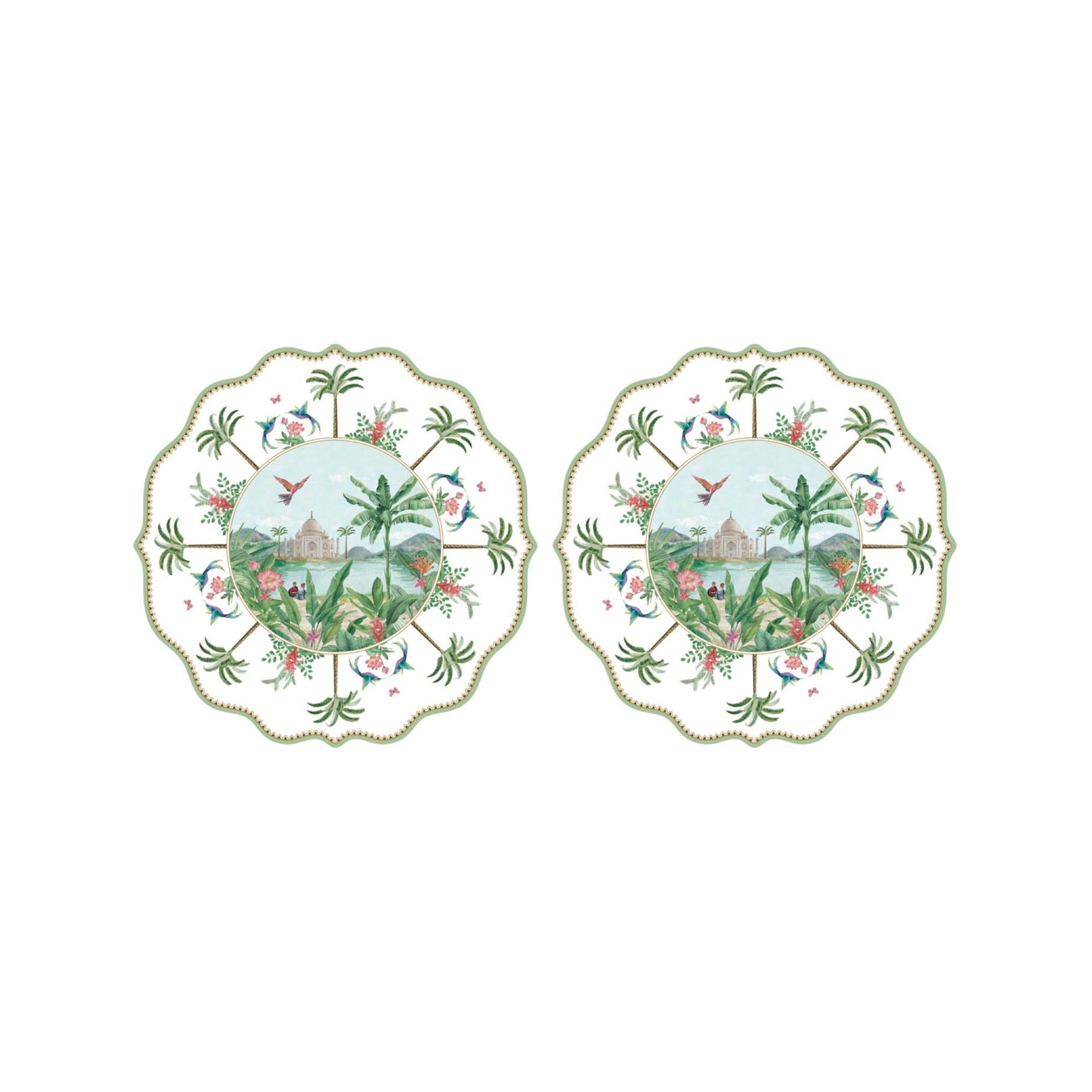 Paradise Sauvage - Set De 2 Sets De Table - Polypropylène - Multicolore