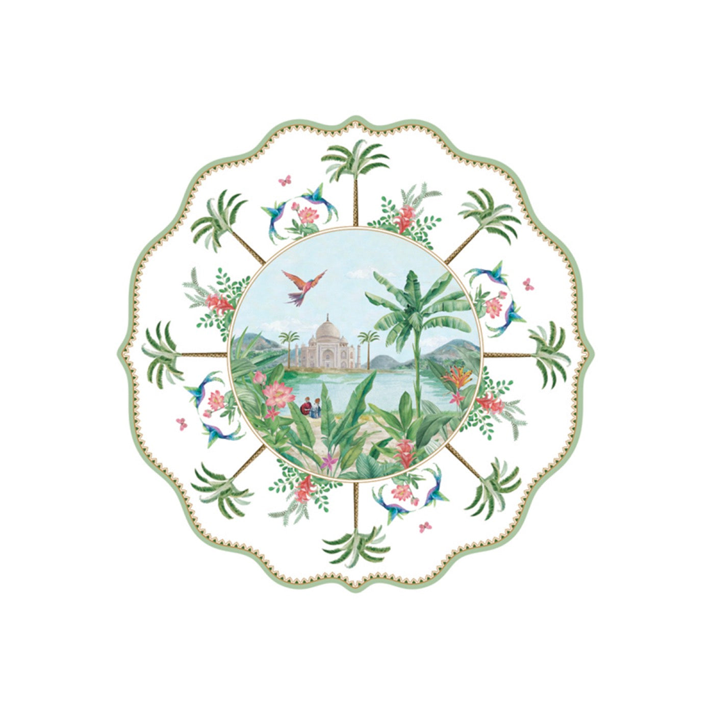 Paradise Sauvage - Set De 2 Sets De Table - Polypropylène - Multicolore