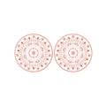 Exotic Vibes - Set Of 2 Table Mats - Polypropylene - Multicolour