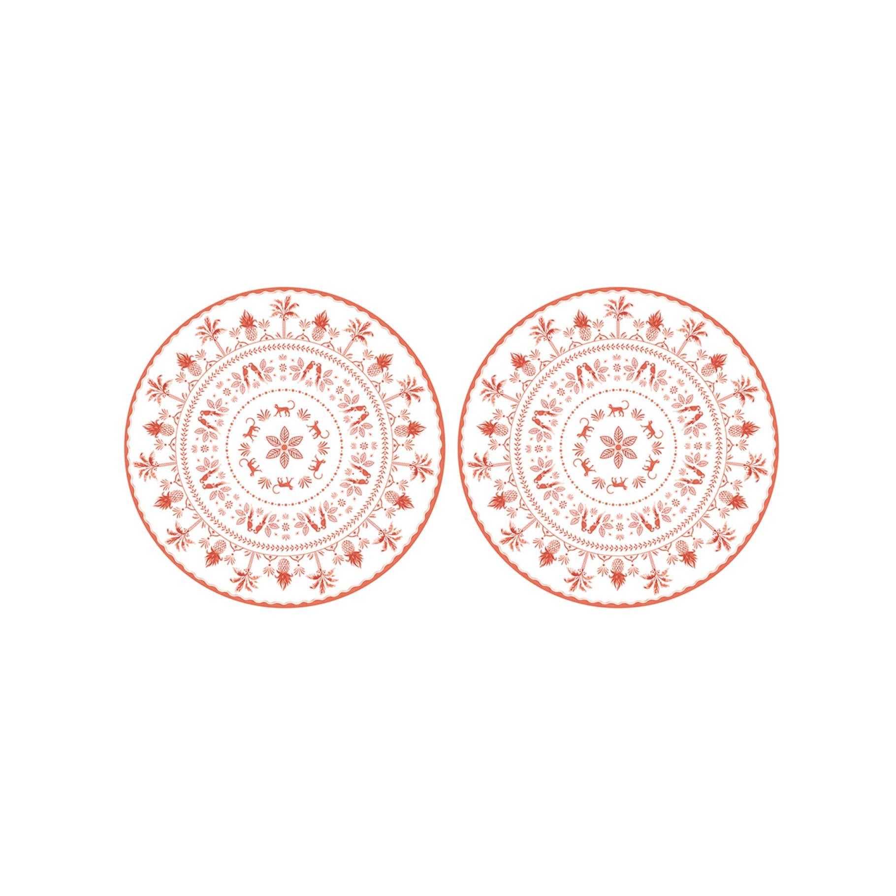Exotic Vibes - Set Of 2 Table Mats - Polypropylene - Multicolour