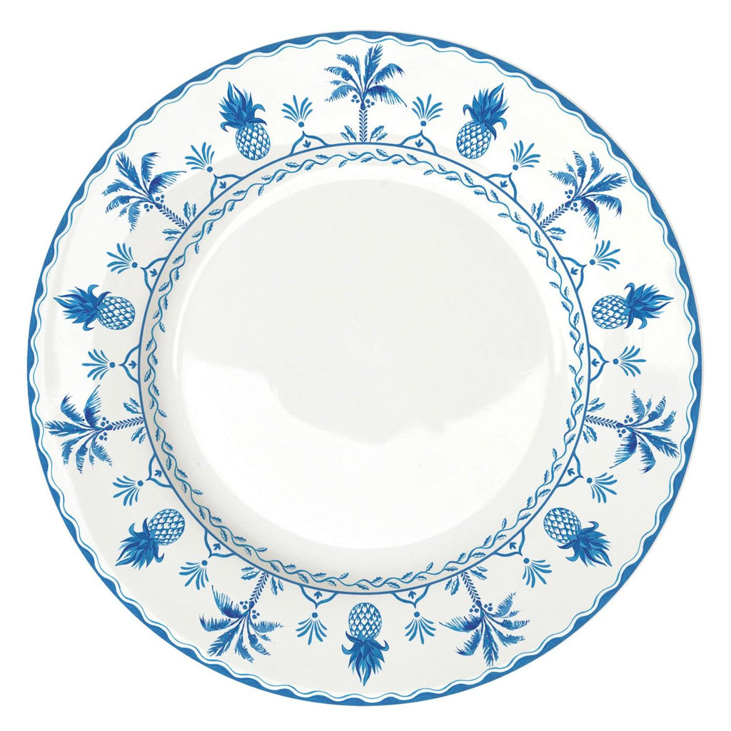 Exotic Vibes - Set De 6 Assiettes Plates - Porcelaine - Multicolore