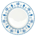 Exotic Vibes - Set De 6 Assiettes Plates - Porcelaine - Multicolore