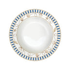 Blue Lighthouse - Set De 6 Assiettes Creuses - Porcelaine - Multicolore