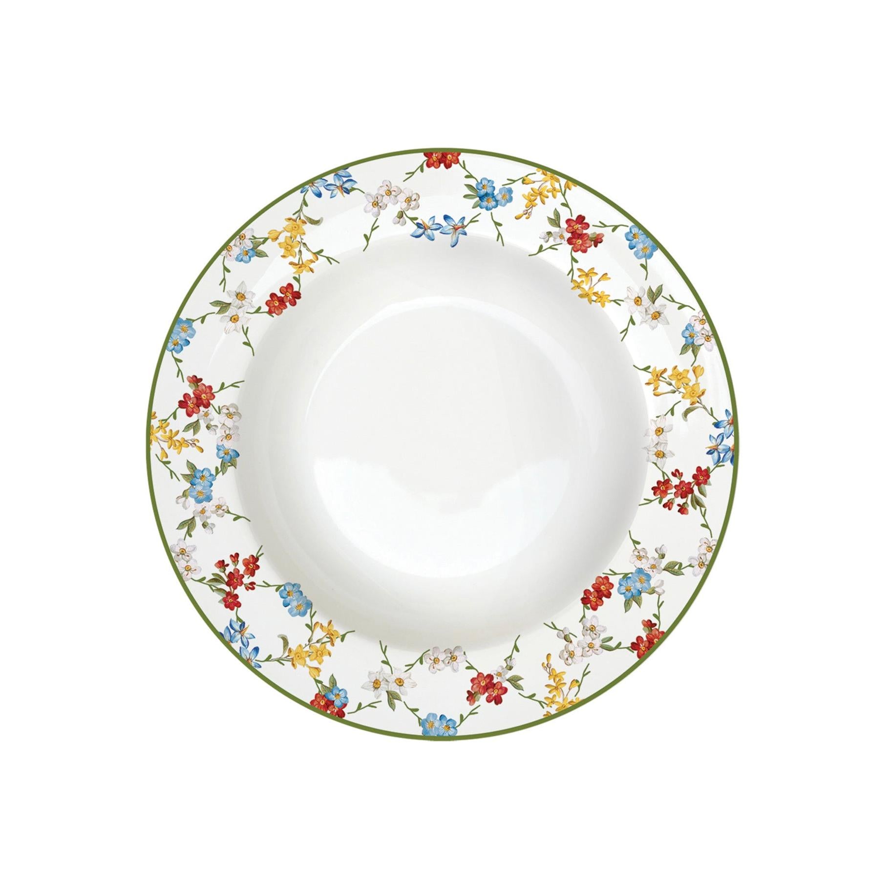Garden Dreams - Set De 6 Assiettes Creuses - Porcelaine - Multicolore