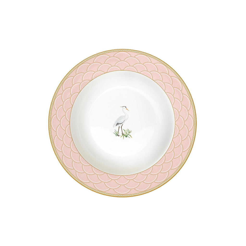 Jardin De Rêves - Set De 6 Assiettes Creuses - Porcelaine - Multicolore