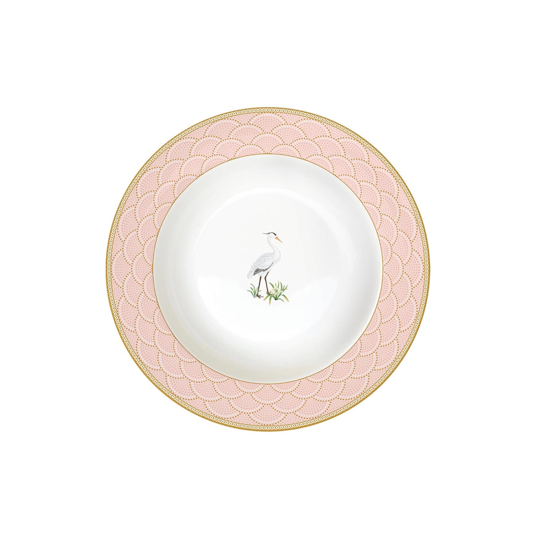 Jardin De Rêves - Set De 6 Assiettes Creuses - Porcelaine - Multicolore