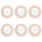 Jardin De Rêves - Set De 6 Assiettes Creuses - Porcelaine - Multicolore