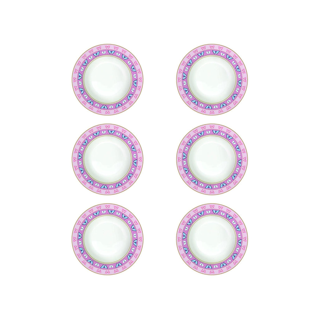 Spring Parade - Set De 6 Assiettes Creuses - Porcelaine - Multicolore