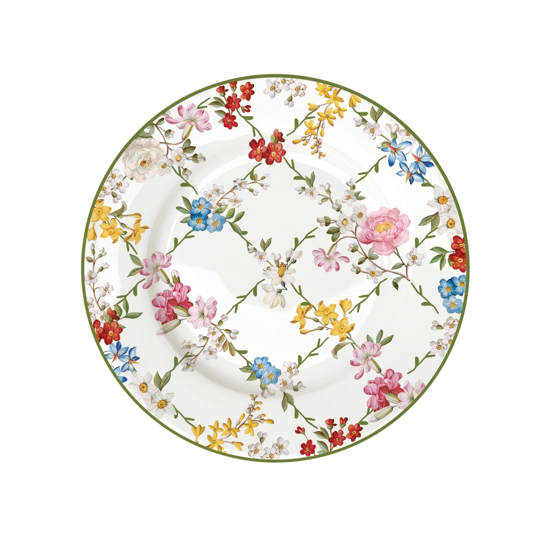 Garden Dreams - Set De 6 Assiettes À Dessert - Porcelaine - Multicolore