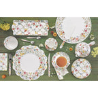Garden Dreams - Set De 6 Assiettes À Dessert - Porcelaine - Multicolore