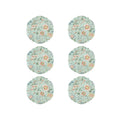 Zen Garden - Set De 6 Assiettes À Dessert - Porcelaine - Vert