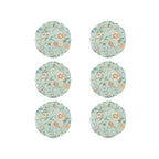 Zen Garden - Set De 6 Assiettes À Dessert - Porcelaine - Vert