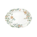 Zen Garden - Plat De Service - Porcelaine - Blanc