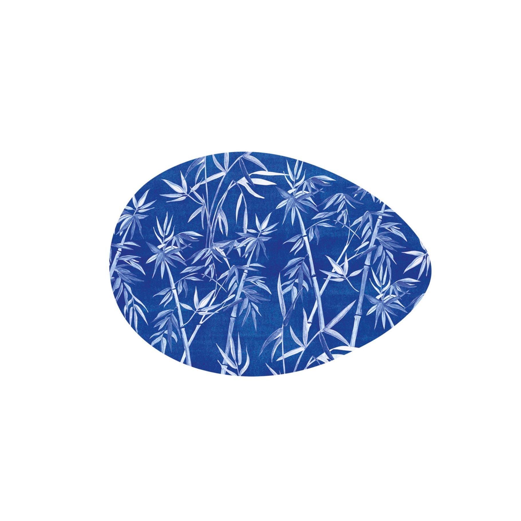 Pagoda Bamboo - Plat De Service - Porcelaine - Multicolore