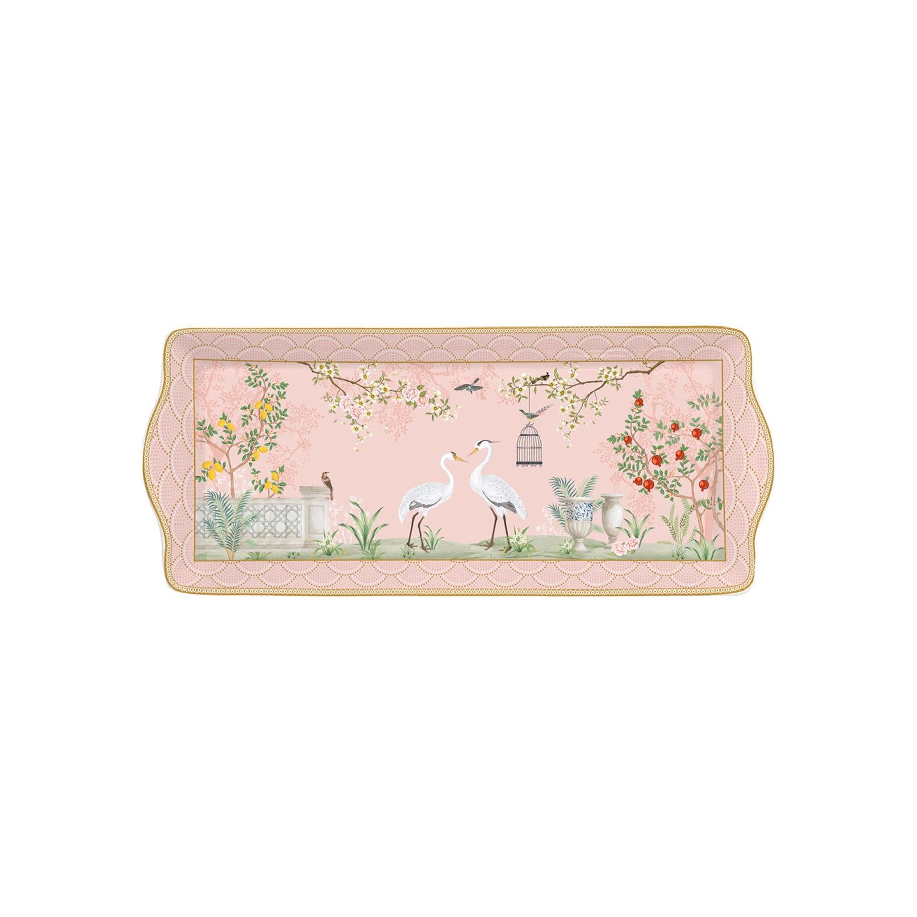 Jardin De Rêves - Plateau - Porcelaine - Multicolore