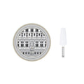 Palazzo - Plat À Gâteau Avec Pelle - Porcelaine - Blanc, Noir Et Or