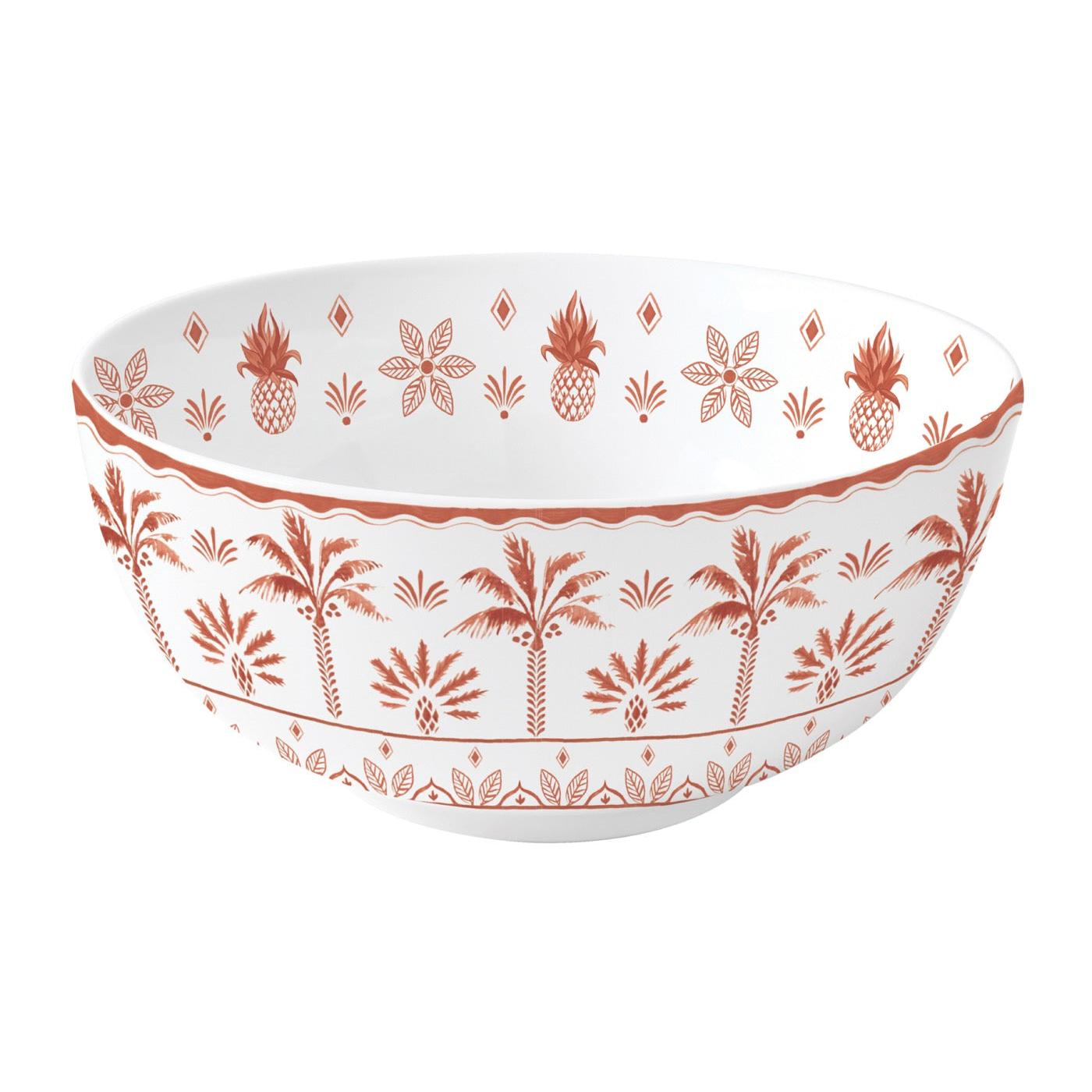 Exotic Vibes - Set De 4 Bols - Porcelaine - Multicolore