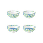Flowers Garden - Set De 4 Bols - Porcelaine - Multicolore