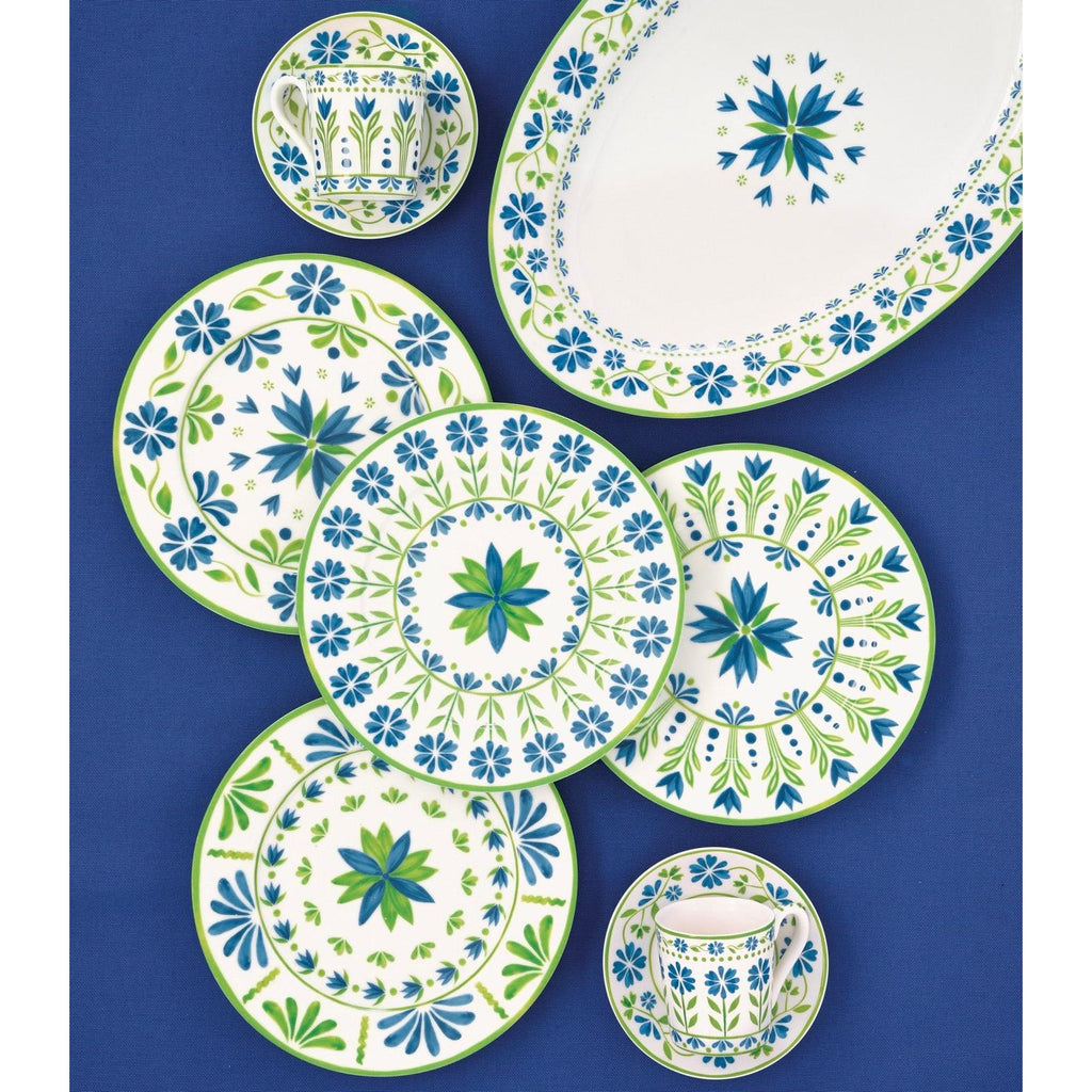 Flowers Garden - Set De 4 Bols - Porcelaine - Multicolore