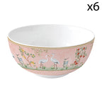 Jardin De Rêves - Set De 4 Bols - Porcelaine - Multicolore