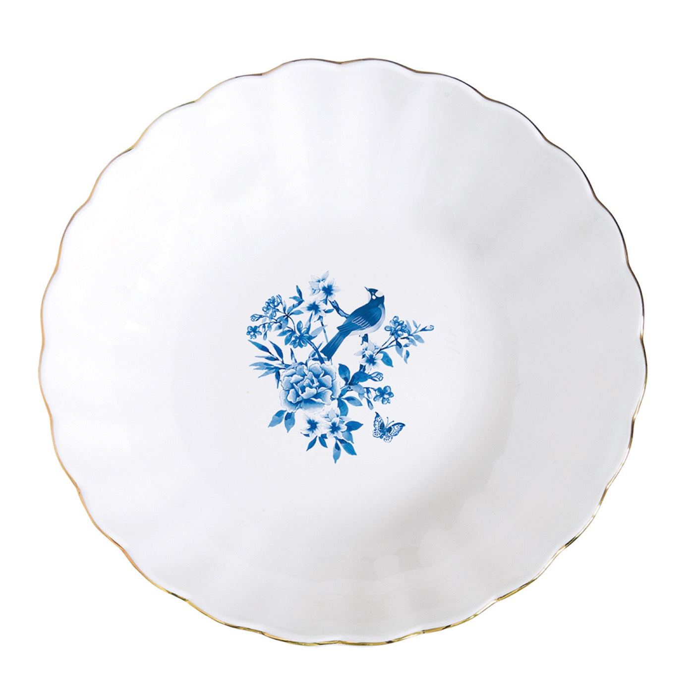 Paradise Garden - Set De 4 Assiettes Creuses - Porcelaine - Multicolore