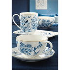 Paradise Garden - Set De 4 Assiettes Creuses - Porcelaine - Multicolore