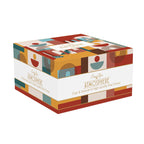 Illusion - Tasse Petit-Déjeuner Avec Soucoupe - Porcelaine Fine - Multicolore