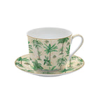 Oasi - Tasse Petit-Déjeuner Avec Soucoupe - Porcelaine Fine - Multicolore