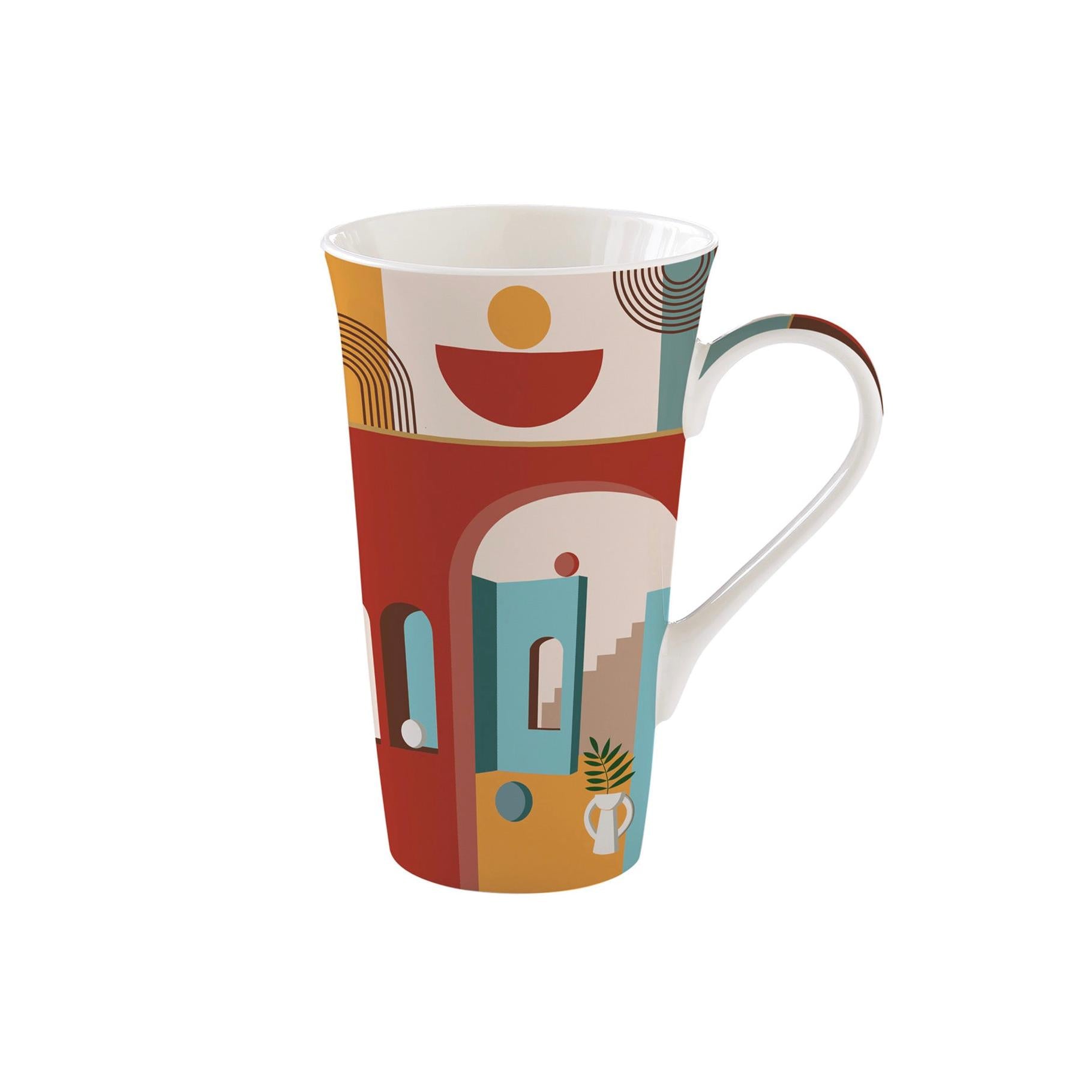 Illusion - Mug - Porcelaine Fine - Multicolore