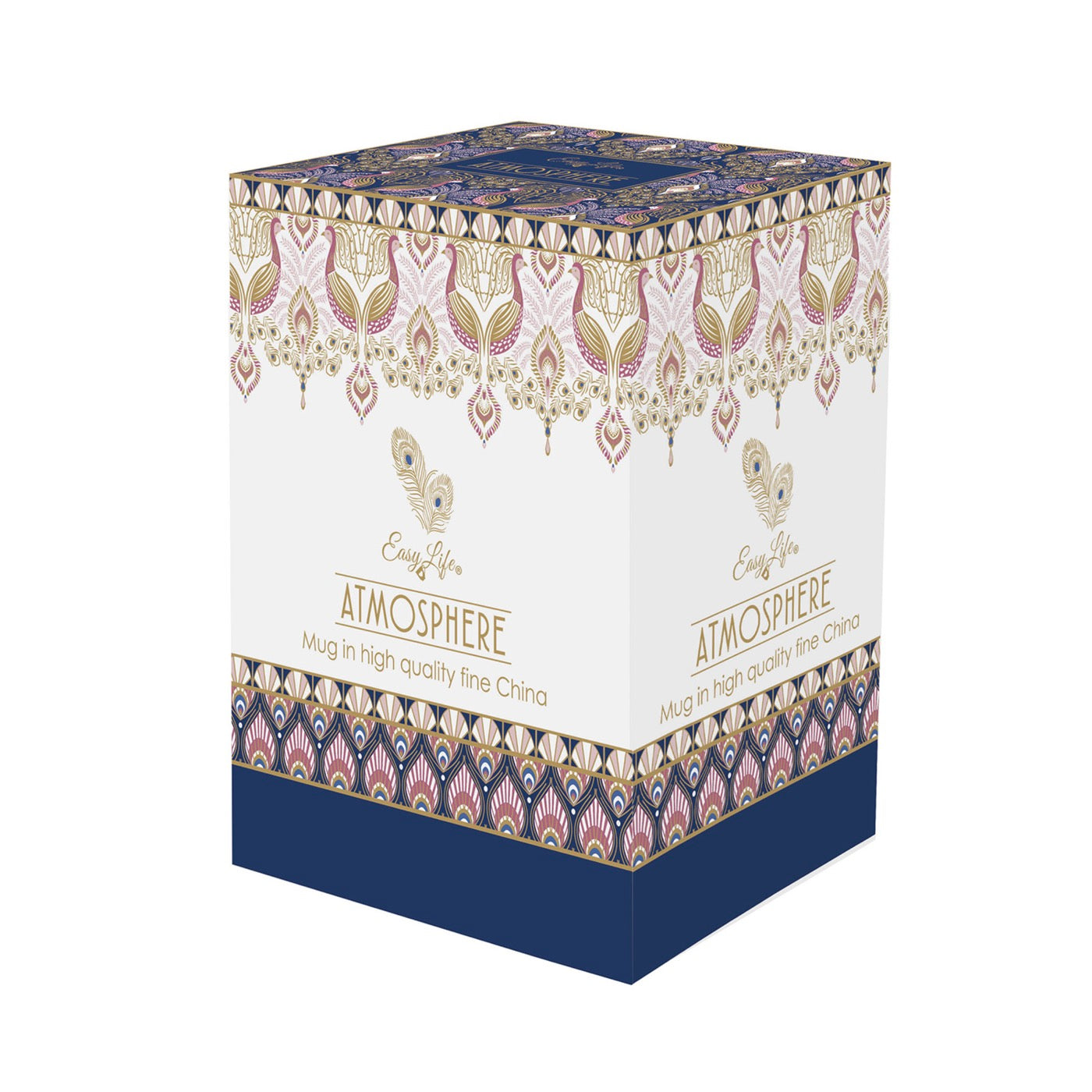 Peacock - Mug - Porcelaine Fine - Multicolore