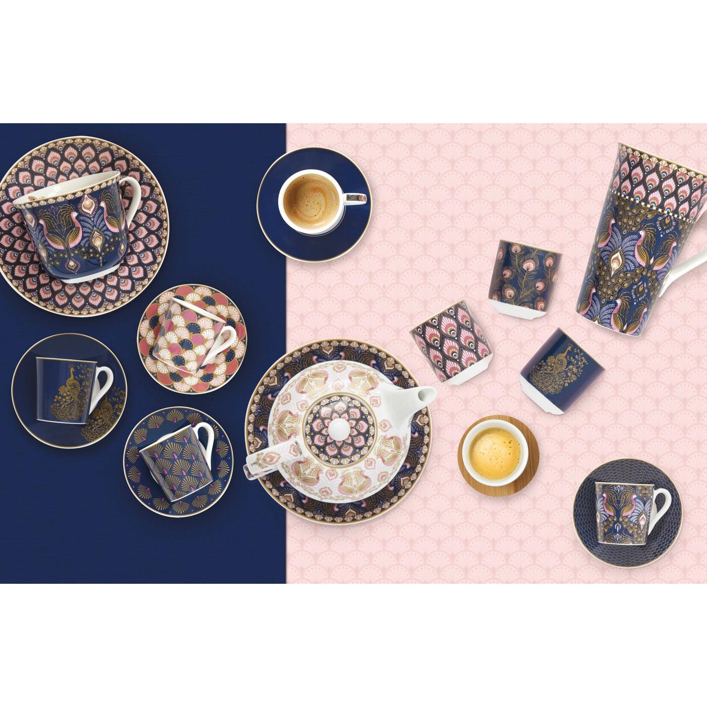 Peacock - Mug - Porcelaine Fine - Multicolore