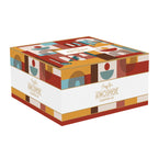 Illusion - Set de Aperitivo Redondo de Bambú con 3 Boles - Porcelana y Bambú - Multicolor
