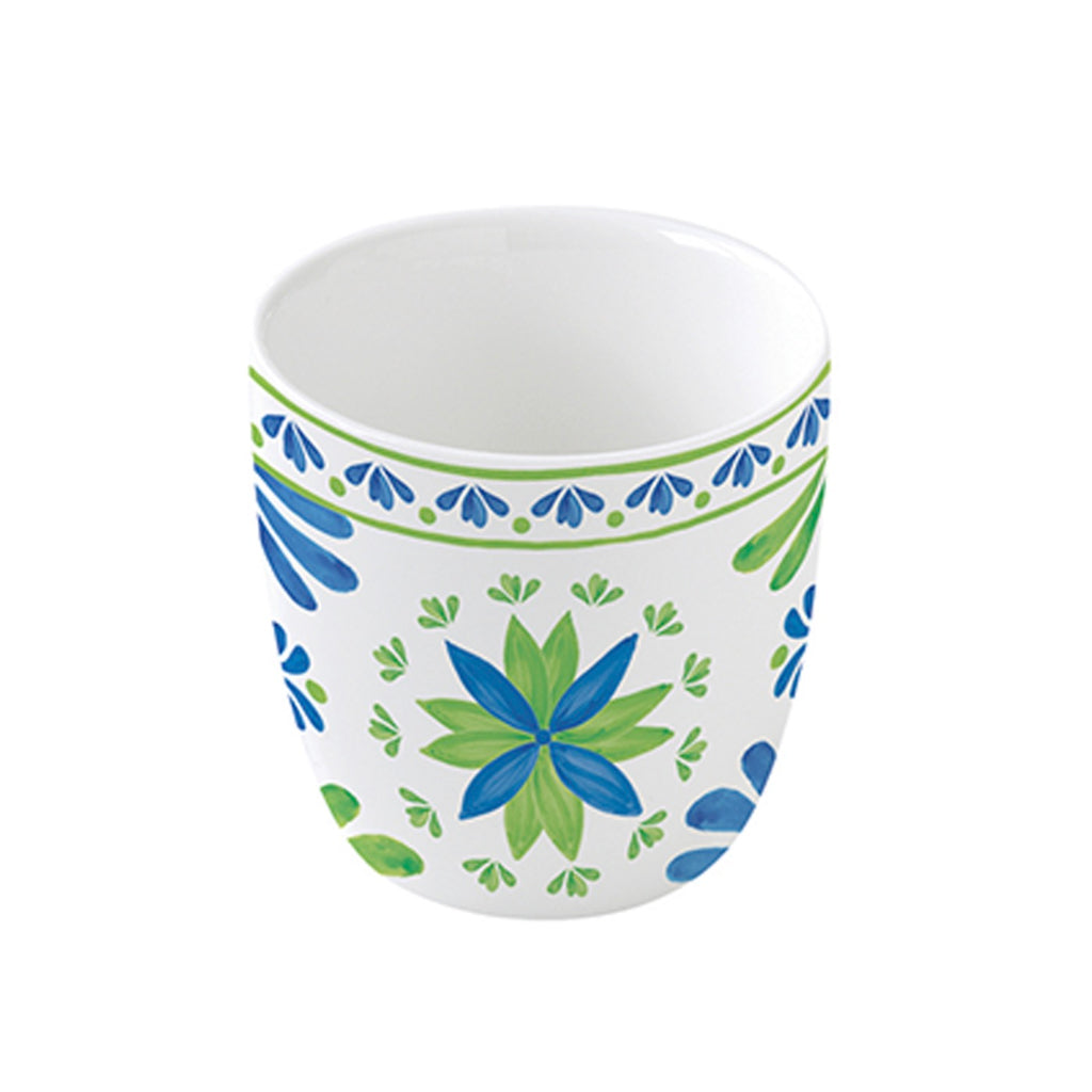 Flowers Garden - Théière Avec Infuseur Métal Et 2 Tasses - Porcelaine - Multicolore