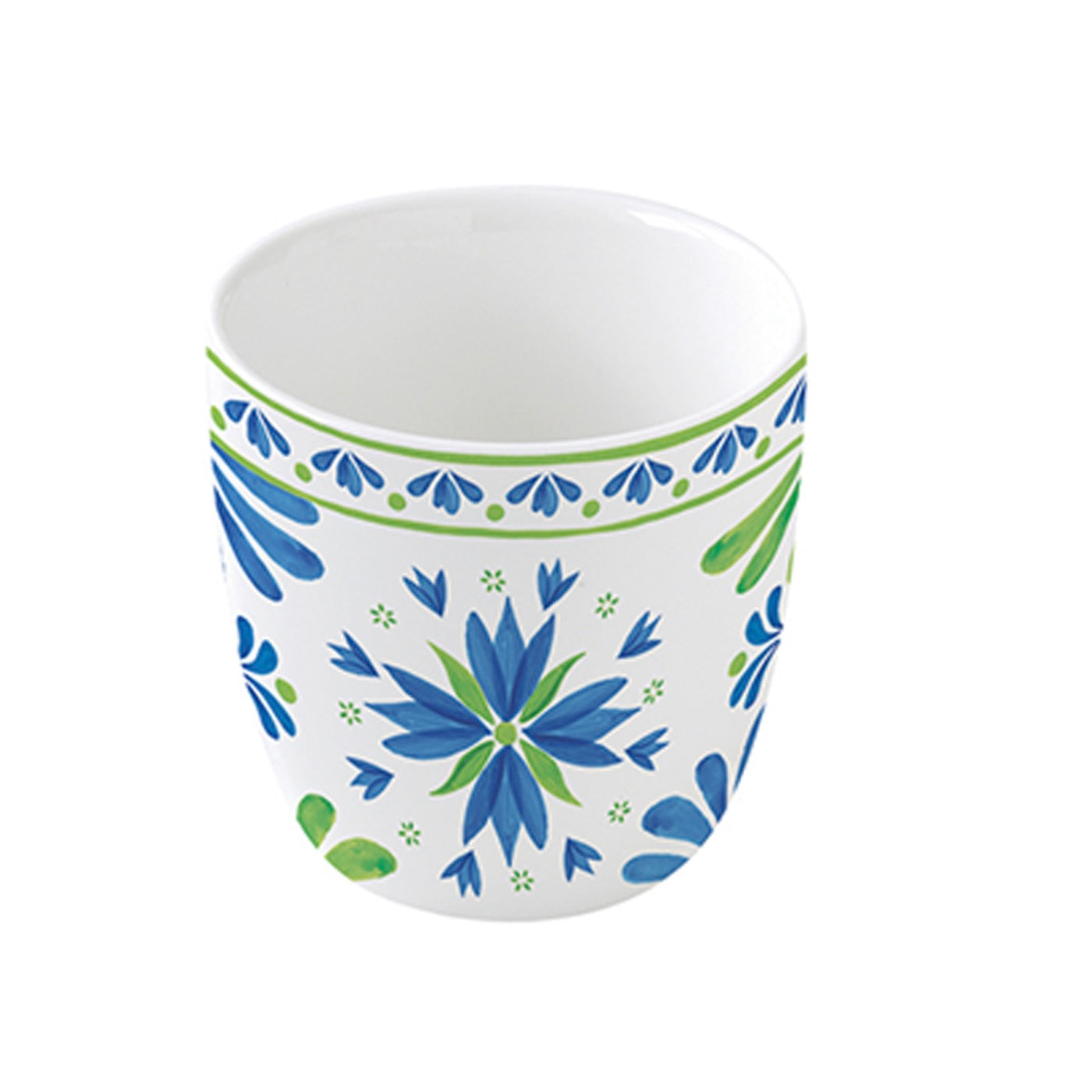 Flowers Garden - Théière Avec Infuseur Métal Et 2 Tasses - Porcelaine - Multicolore