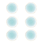 Artesanal - Set De 6 Assiettes - Porcelaine - Vert